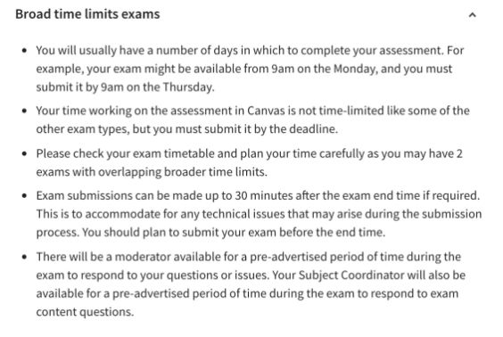 寬時(shí)限考試